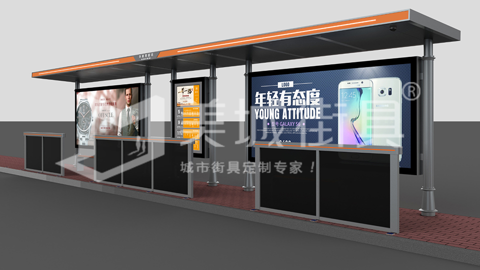 電子公交站臺廠家 電子公交站臺廠家