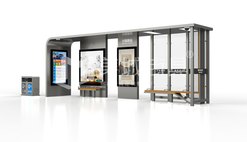 港灣式候車亭 港灣式候車亭