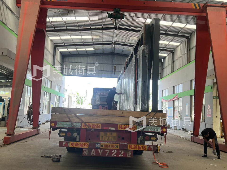 2024.4.25安徽合肥公交候車亭發(fā)貨案例實拍 2024.4.25安徽合肥公交候車亭發(fā)貨案例實拍